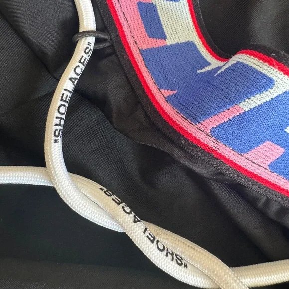 Off White Scuba Skirt Black Small